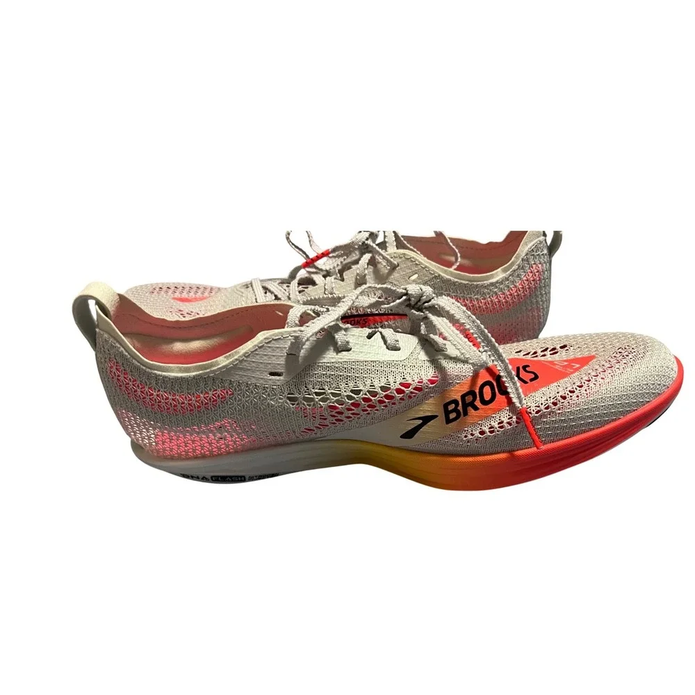 Brooks Hyperion Elite LD Racing Spikes Mens 9.5 Womens 11 Illusion Blue 100047
